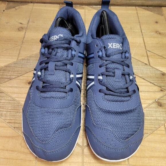 Xero Shoes Prio Men Sz‎ 10 Blue Barefoot Minimalist Shoe Zero Drop Running Gym - Picture 3 of 10